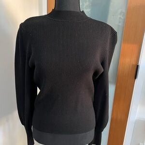 Banana Republic Black Cowl Neck Sweater
